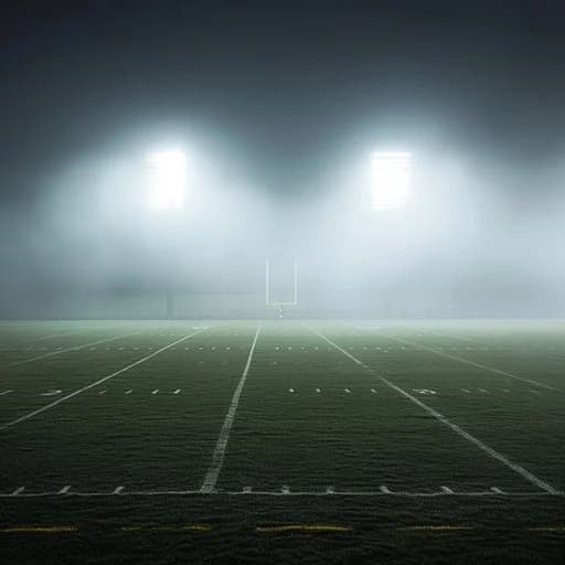 Misty stadium lights — partner with Buddy Tech for any sport.